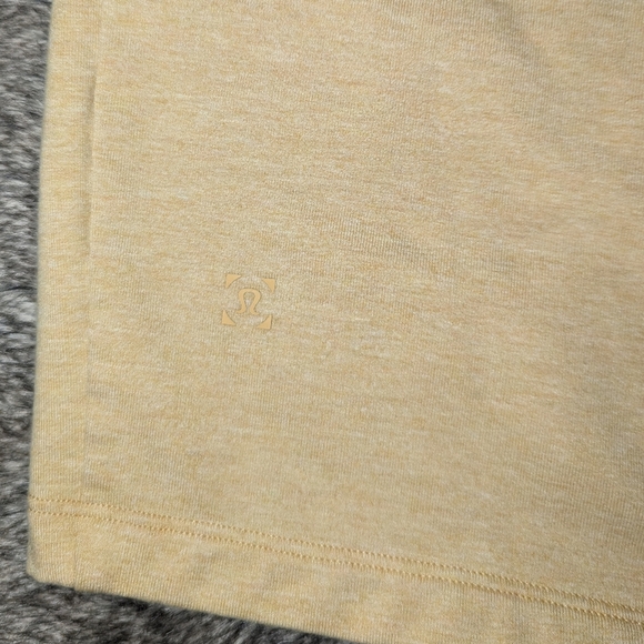 Lululemon City Sweat Short 9" Yellow Men's Small M7AB5S - Picture 8 of 10